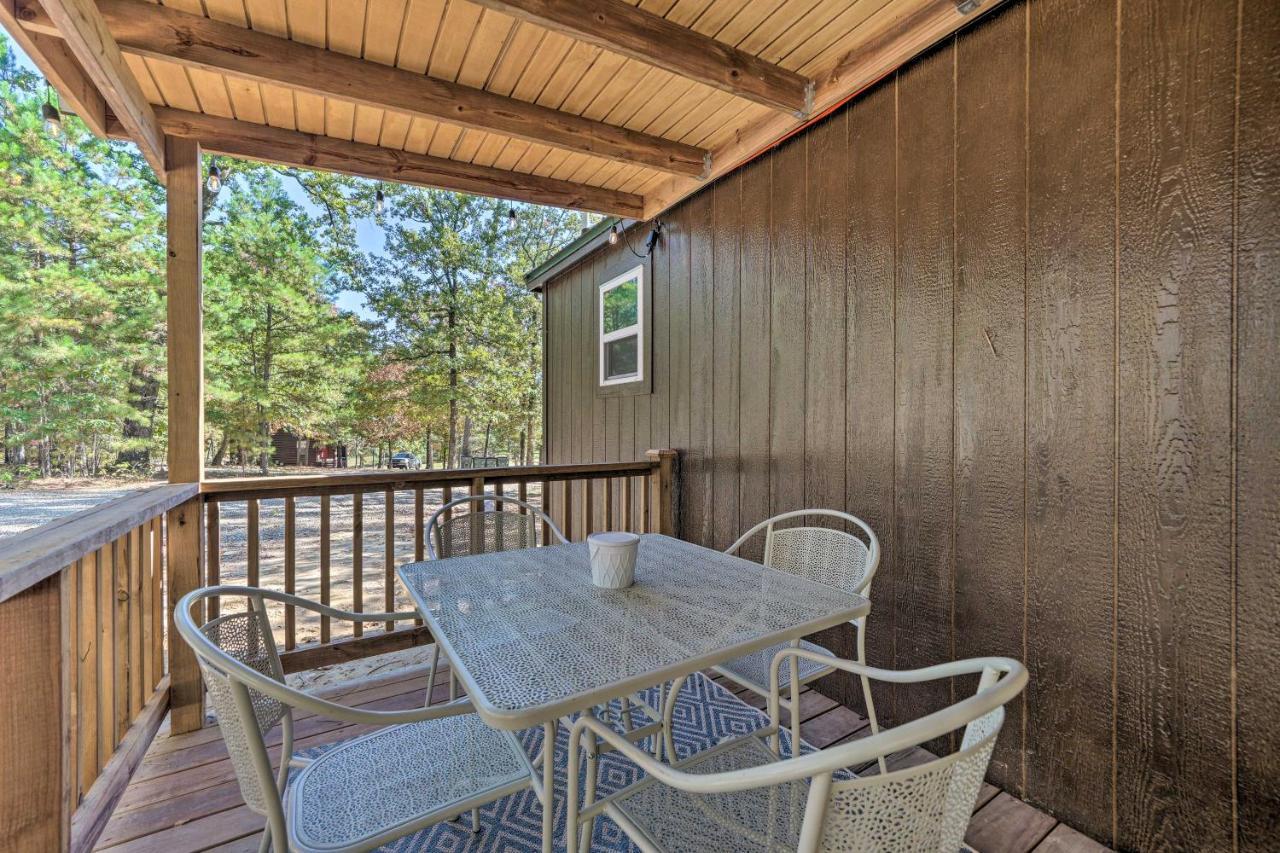 Stylish Cabin By Beavers Bend Hot Tub And Fire Pit Broken Bow Extérieur photo